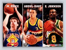 1993-94 Hoops #287 FT% (Mark Price / Mahmoud Abdul-Rauf / Eddie Johnson) LL