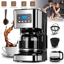 Kaffeemaschine Filterkaffee Kaffeeautomat 1,5 L Thermoskanne mit Glaskanne 950W