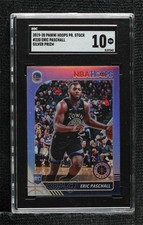 2019 Panini NBA Hoops Premium Stock Silver Prizm Eric Paschall SGC 10 GEM 1ct1
