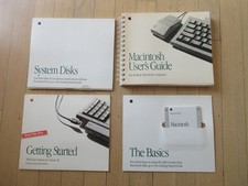 Vintage Macintosh User's Guide All 6 System Discs Getting Started The Basics