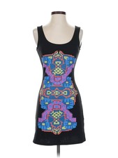 Minkpink Women Black Cocktail Dress S