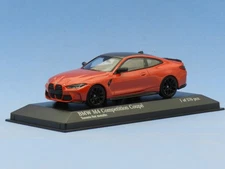 Minichamps 1/43 2020 BMW M4 Competition Coupe Toronto Red Metallic L/E MiB