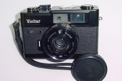 Vivitar 35EE analoge Sucherkamera 35 mm mit 38 mm F/2.8 Objektiv - voll funktionsfähig