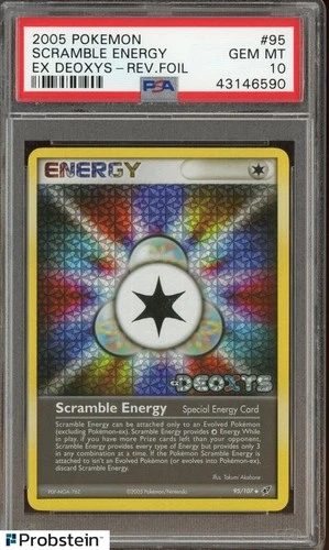 2005 Pokemon EX Deoxys #95 Scramble Energy PSA 10 GEM MINT