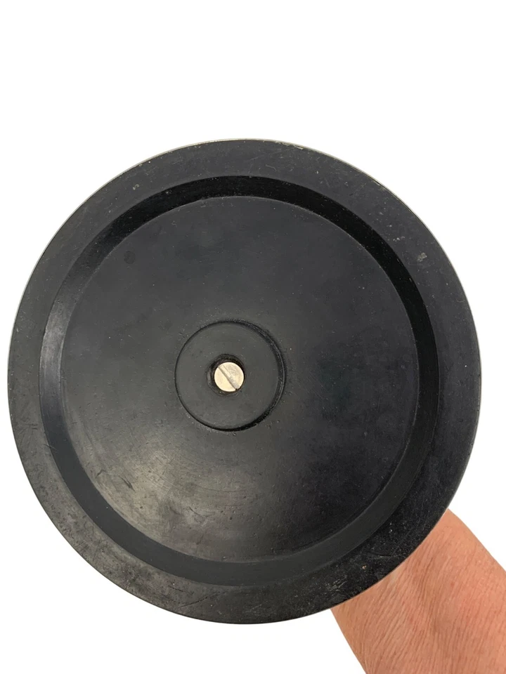 Toallero de papel de acero inoxidable con base ponderada X10687 minimalismo moderno Foto 3 de 4