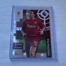 2025-26 Topps Premier League Pro Precision Robbie Fowler Liverpool #409 Soccer