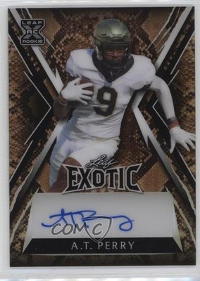 2023 Leaf Exotic Snake Prismatic 9/13 AT Perry #BA-ATP Rookie Auto RC 4z8