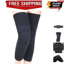 Cashmere Knee Warmers Leg Warmers Men Women Thicken Lengthen Knee Pads Brace ...