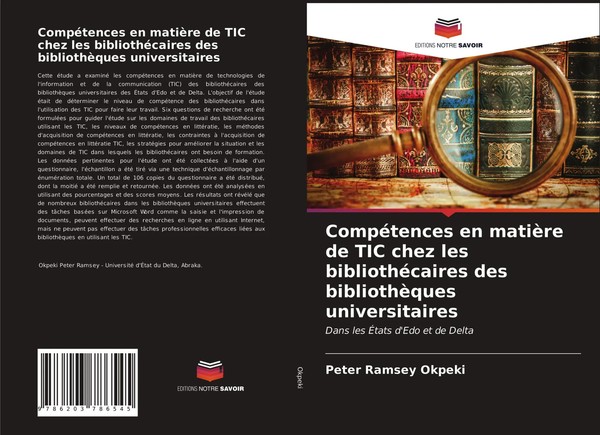 Peter Ramsey Okpeki | CompéTences En MatièRe De TIC Chez Les BibliothéCaires...-image