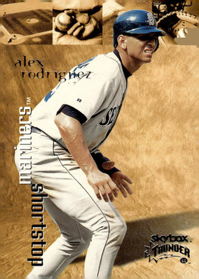 1999 SkyBox Thunder #276 Alex Rodriguez Rant