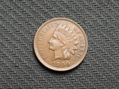 🔥OLD COIN SALE- XF 1900 INDIAN HEAD CENT PENNY COLLECTIBLE U.S PENNY🔥LOT 422us