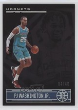 2020-21 Panini Illusions Trophy Collection Black 34/49 PJ Washington Jr #141 1u6