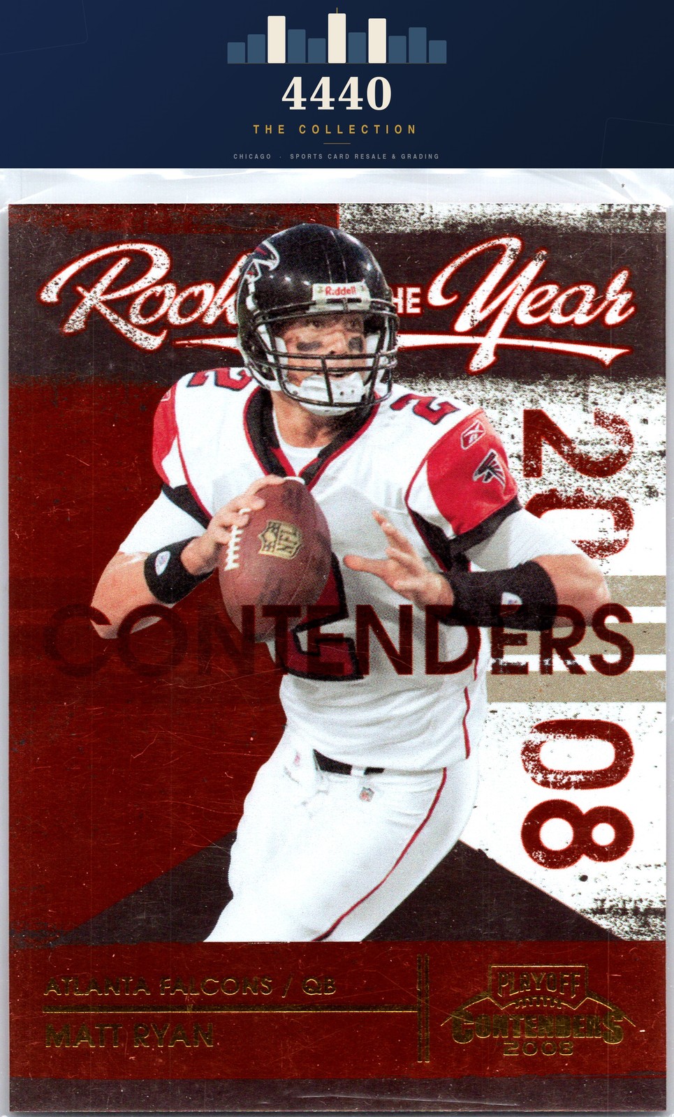 2008 Playoff Contenders #2 Matt Ryan ROY Contenders #/500