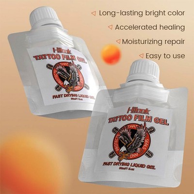 5.oz's  (150ml) Aftercare Protective Tattoo Film Gel Liquid Bandage Second Skin