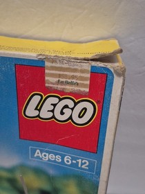 LEGO 6075 Classic Castle Yellow Castle *EMPTY BOX ONLY* - Worn Condition!