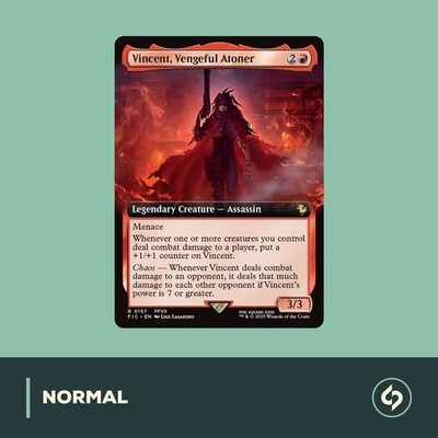 MTG | Vincent, Vengeful Atoner | FINAL FANTASY | EXTENDED ART | NM | EN