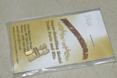 #ad HO steam locomotive PARTS brass Precision Scale Co 31464 tender tank step 4 $3.00