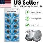 10 PCS LR1130 AG10 389 Alkaline Battery 1.5V Button Cell for Watch Calculator US