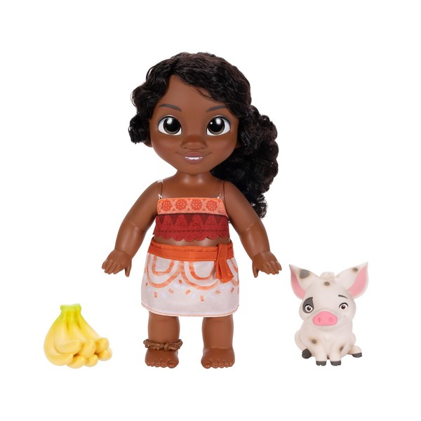 "Moana 2 Disney's Little Sis Simea Doll & Pua Figure Playset 11\" / 27 Cm, Officia"-image