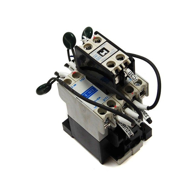 Mitsubishi S N12 Magnetic Contactor 20a Cont 240vac W Un Ax2 Aux Contact For Sale Online