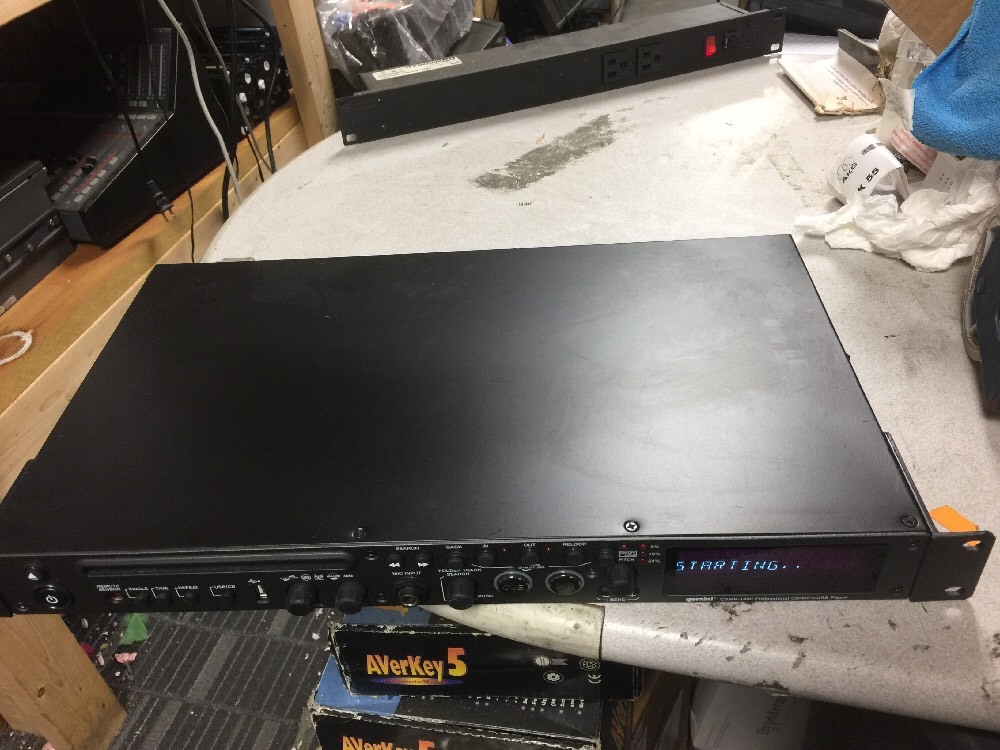 GEMINI CDMP-1400 1U Single CD/MP3/USB Player 1400c | eBay