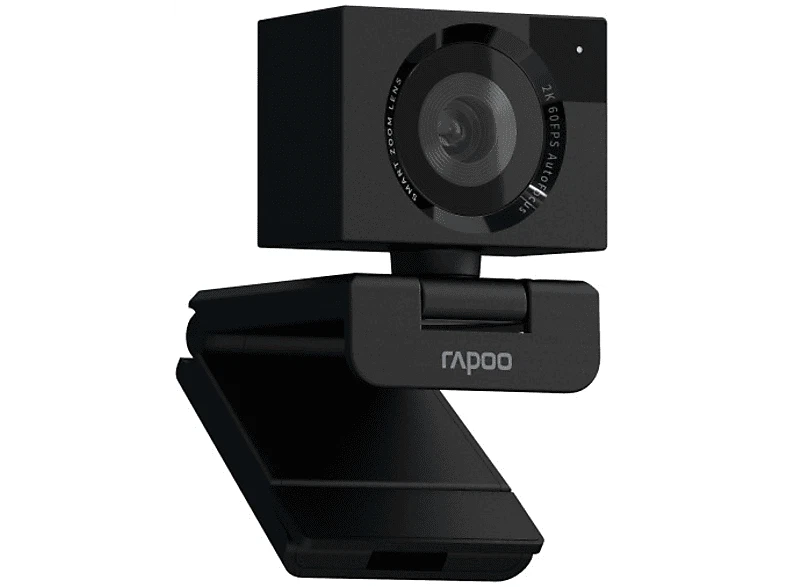 RAPOO Webcam XW200 2 QHD 2K 60fps 85° angle USB Stand Win/Mac Black- NEU OVP