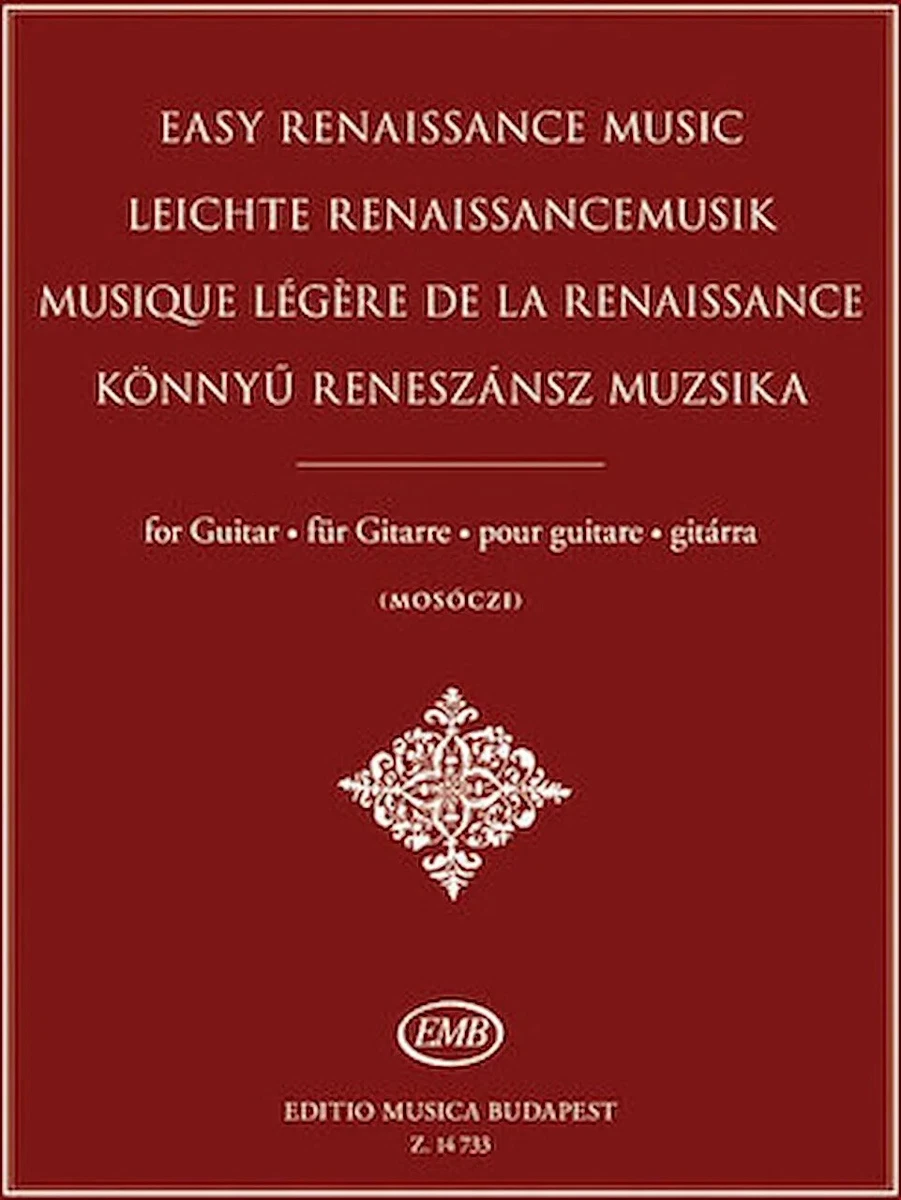 Easy renaissance pieces for classical guitar deals
