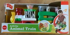 NEW Kiddieland Activity Musical Animal Lion, zebra, elephant, monkey Zoo Train