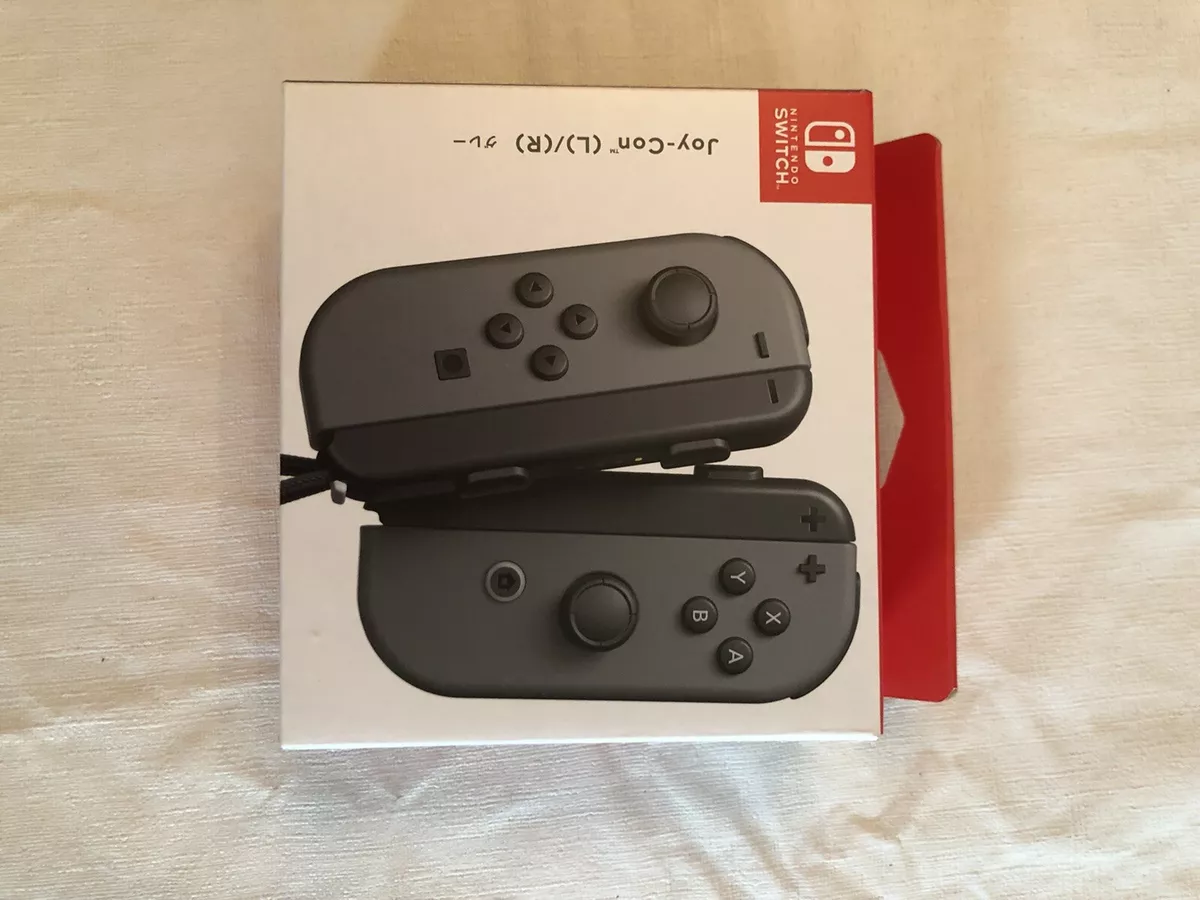  Nintendo Joy-Con (L/R) - Gray : Video Games