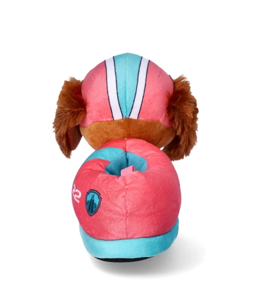 Zapatillas sin cordones Paw Patrol Liberty and Skye 3D de felpa para niñas pequeñas: 5/6 - 9/10 Foto 4 de 4