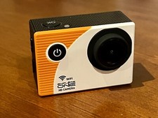 Explore One HD Wifi Action Camera with accessories