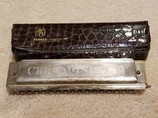 VINTAGE M. HOHNER 280 C Chromonika III  Harmonica-Made in Germany
