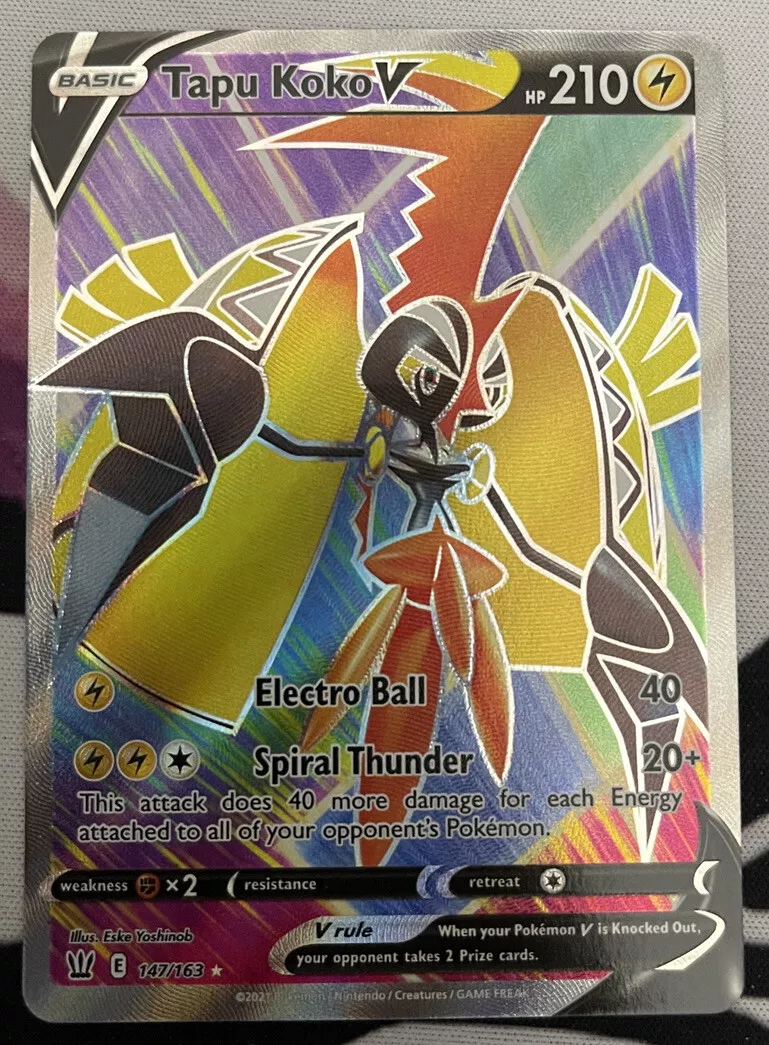 Tapu Koko V (Full Art) - 147/163