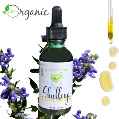 Skullcap Tincture Natural Liquid Drop 2oz