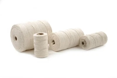 100% Cotton Twisted Cord Craft Macramé Artisan String Natural Beige 2mm