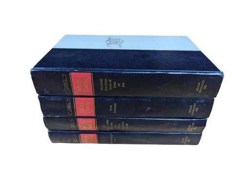 Vintage Mark Twain Lot Of 4 S.L. Clemens Nelson Doubleday Hardcover Books - Picture 2 of 18