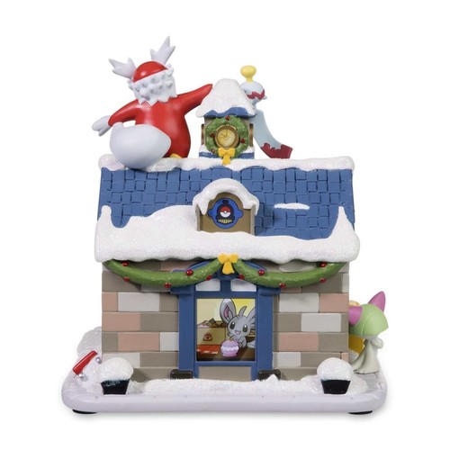 Holiday Pokemon Village Diorama Figuren Christmas Scarlet Violet Nintendo Switch - Bild 5 von 31