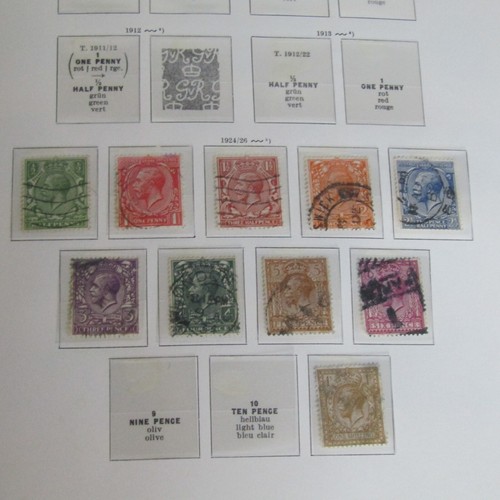 Schaubek Stamp Album Great Britain From 1840 Inc 1840 Two Penny Blue Stamp - Picture 11 of 24