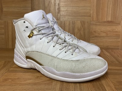 Raro 🔥 Nike Air Jordan 12 Drake Ovo Promo muestra Zapato Talla 12  REPRODUCTOR EXCLUSIVO PE | eBay