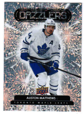 22/23 2022 UPPER DECK SERIES 1 HOCKEY DAZZLERS ORANGE CARDS D-X U