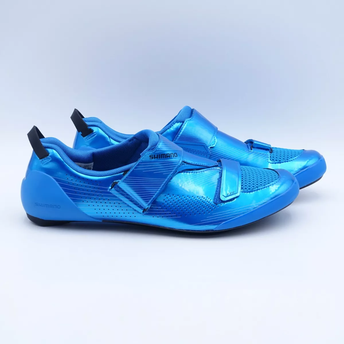 Size 14 Men's / EUR 50 Shimano TR9 Triathlon Cycling Shoes SH-TR901M Blue