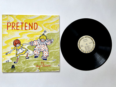 ''Pretend'' Hap Palmer Vinyl Album LP Educational Activities, Vintage, Ships Fast,