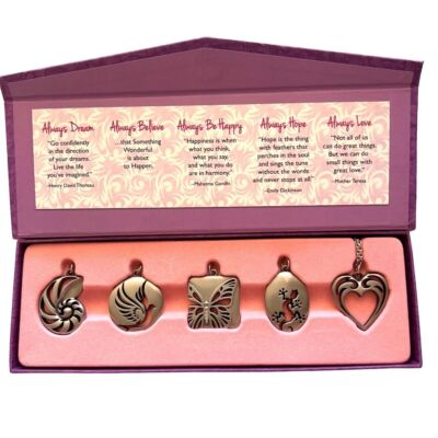 Always Be True Women's Necklace Set Wearable inspirations (5 Pendant)