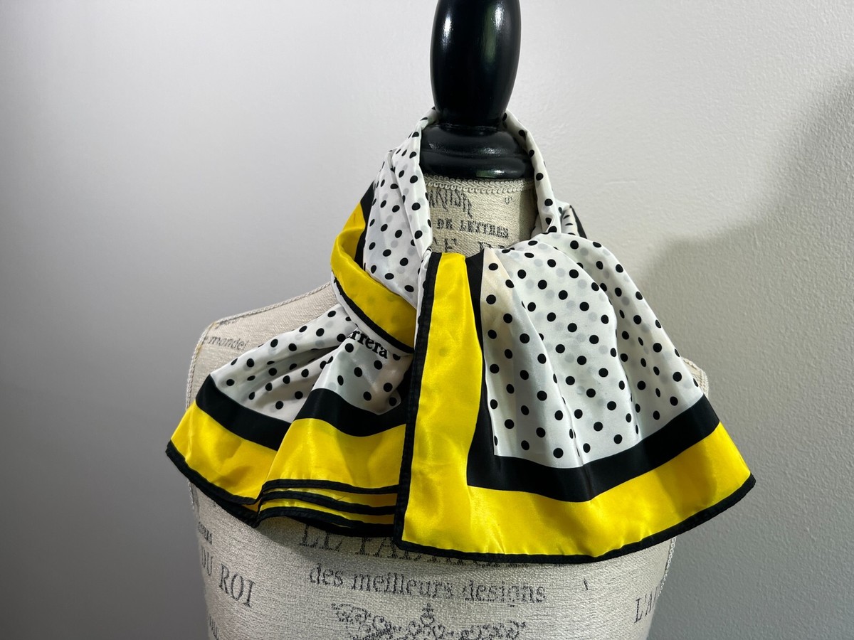 スカーフ [YEGG] Dot Scarf & Top : 3color SDEGTHO Red And White Polka Dots Fashion Silk Scarves,Cute