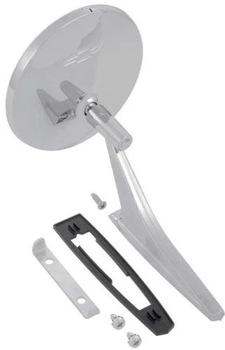 OER Outer Door Mirror With Bowtie 1966-1972 Chevy Camaro Nova Impala