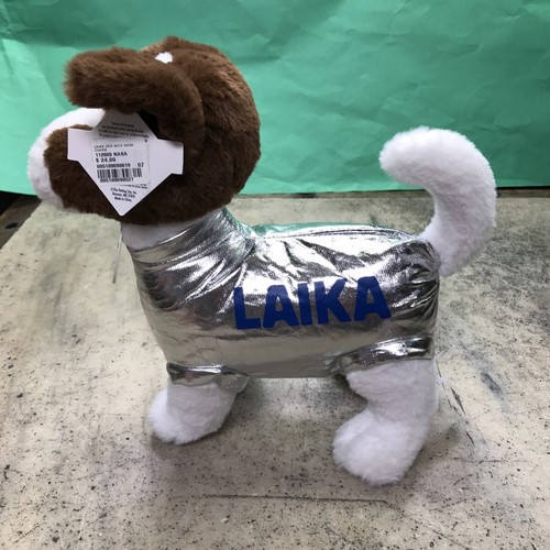 NASA Laika Dog Plush Toy Space Suit Stuffed Animal Collectible Kids Fast Ship! - Picture 10 of 17