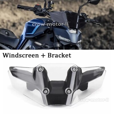 #ad #ad Windscreen Low Wind Deflector Shield Screen Bracket For YAMAHA MT 09 2024 2025 $90.24