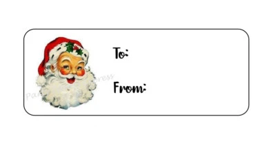PARTY FAVORS EXPRESS TO FROM GIFT TAGS CHRISTMAS ENVELOPE SEALS LABELS STICKERS PARTY FAVORS