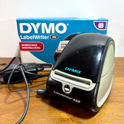Dymo LabelWriter 450 Thermal Printer Label Writer with AC Adapter 1750110