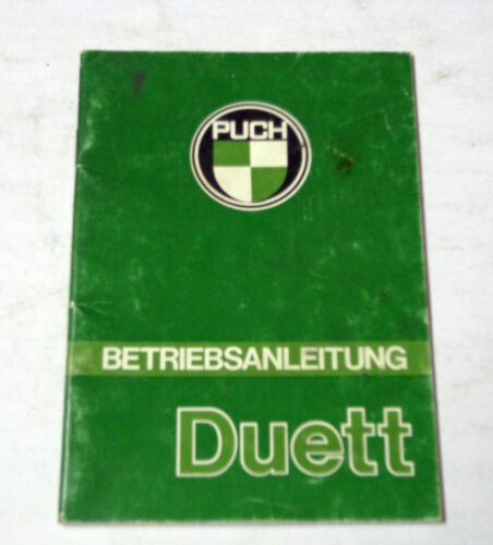 Mode d'emploi Puch Duett stand 1981 - Photo 1/1